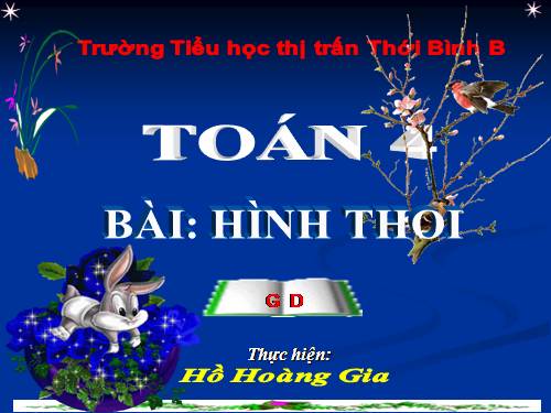 Hình thoi