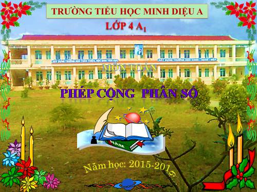 Phép cộng phân số