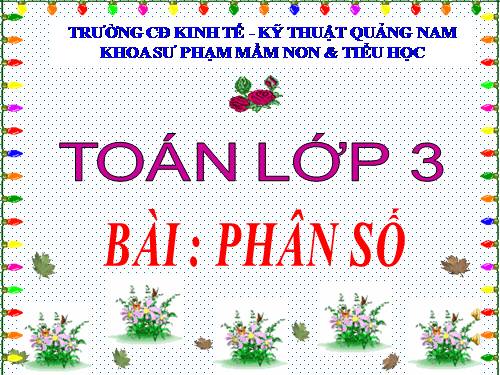 Phân số