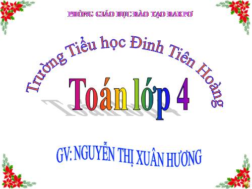 Đề - xi - mét vuông