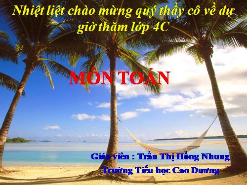 Chia một số cho một tích