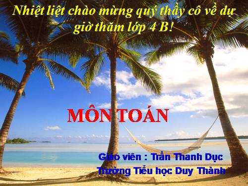 Chia một số cho một tích