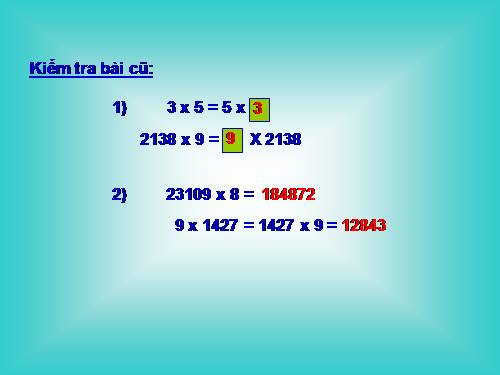 Nhân với 10,100,1000,… Chia cho 10,100,1000