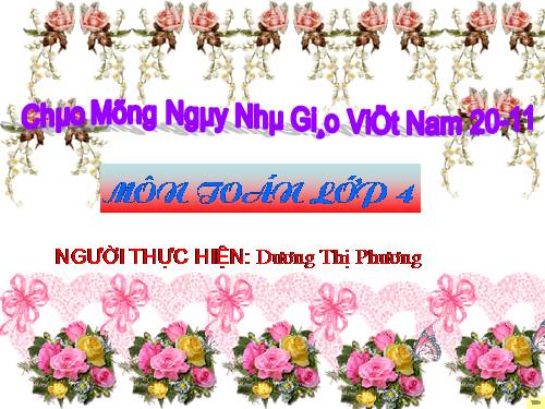 Giới thiệu nhân nhẩm số có hai chữ số với 11