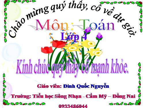 So sánh hai phân số khác mẫu số