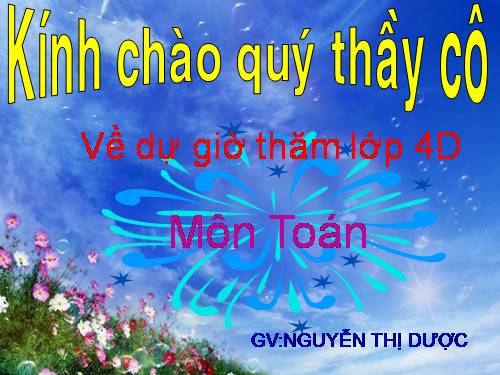 Ôn tập về các phép tính với số tự nhiên