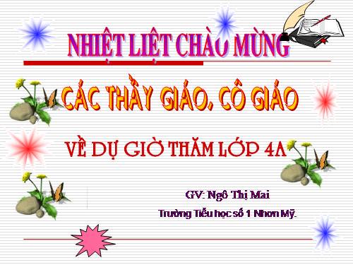 Ôn tập về các phép tính với phân số