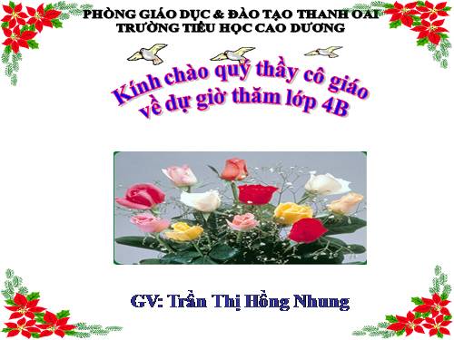 Phép nhân phân số