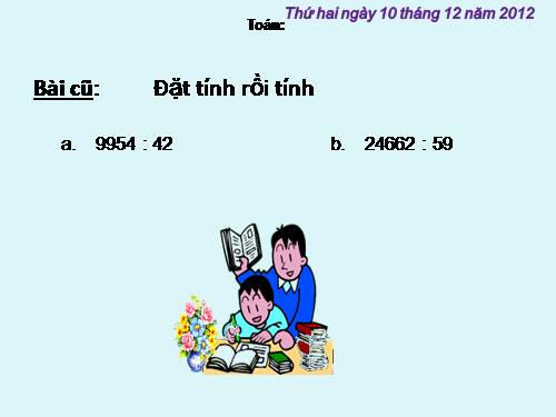 Thương có chữ số 0