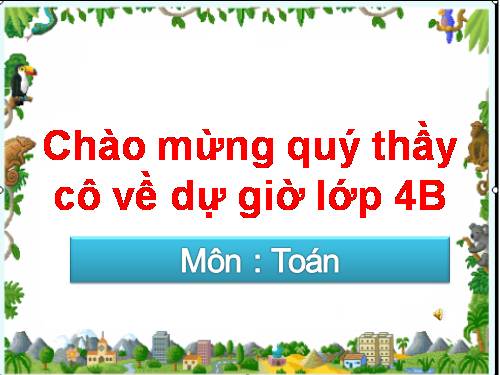 Quy đồng mẫu số các phân số