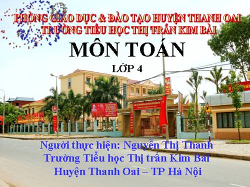 Quy đồng mẫu số các phân số (tiếp theo)