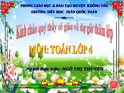 Rút gọn phân số