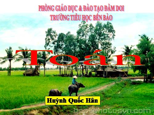 Ôn tập về số tự nhiên (tiếp theo)