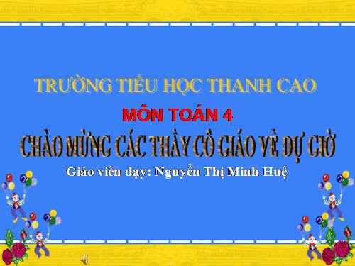 Tìm phân số của một số