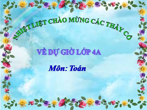 So sánh hai phân số khác mẫu số