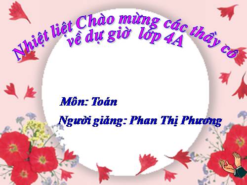 Phép nhân phân số