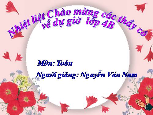 Phép nhân phân số