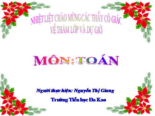 Phép nhân phân số