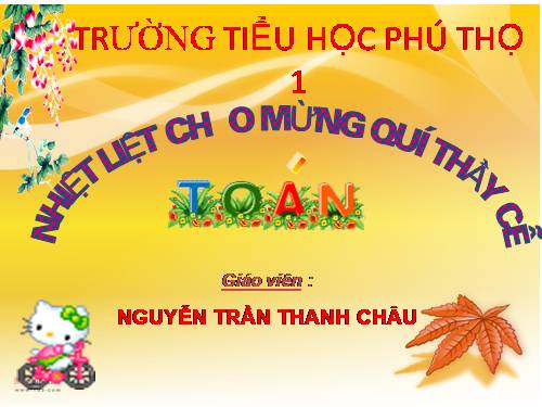 Phép trừ phân số (tiếp theo)