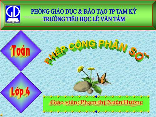 Phép cộng phân số