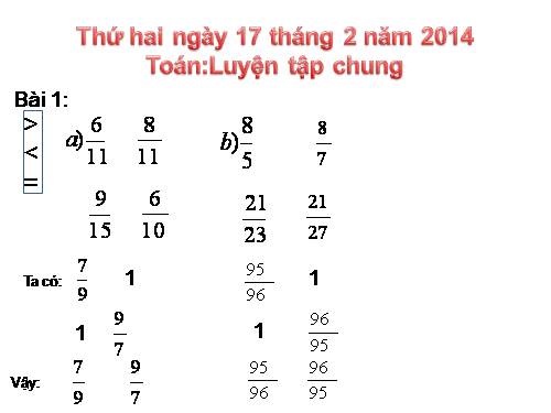 Các Bài giảng khác thuộc Chương trình Toán 4