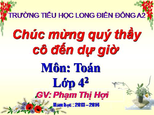 Tính chất kết hợp của phép nhân