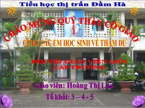 Các Bài giảng khác thuộc Chương trình Toán 4