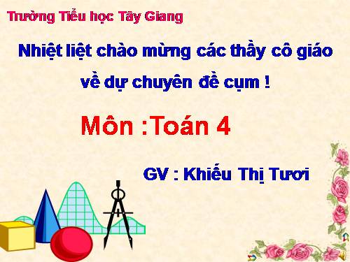 Nhân với số có hai chữ số