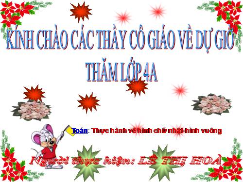 Thực hành vẽ hình chữ nhật