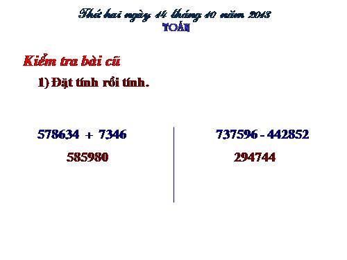 Nhân với số có một chữ số