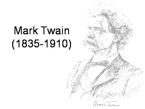 Tác giả Mark Twain