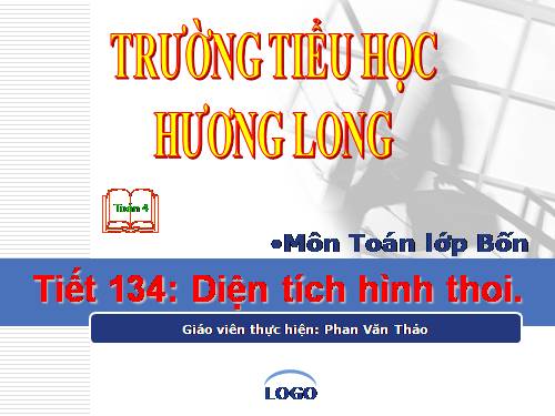 Diện tích hình thoi