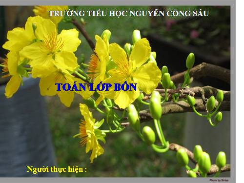 Ôn tập về Tìm số trung bình cộng