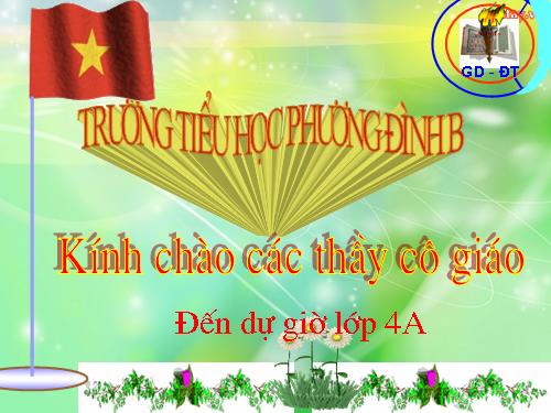 Các Bài giảng khác thuộc Chương trình Toán 4