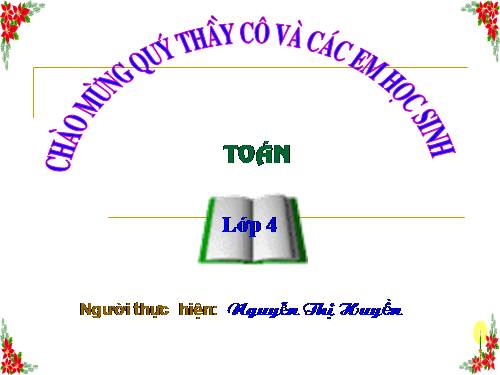 Phép chia phân số
