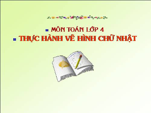 Thực hành vẽ hình chữ nhật