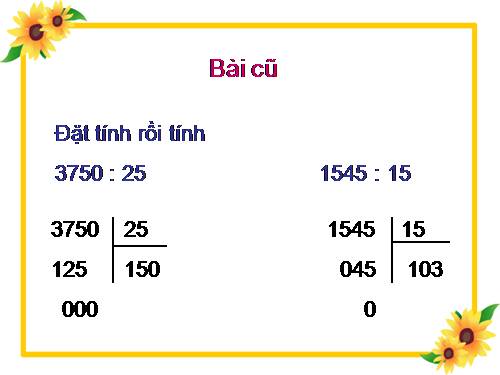 Chia cho số có ba chữ số