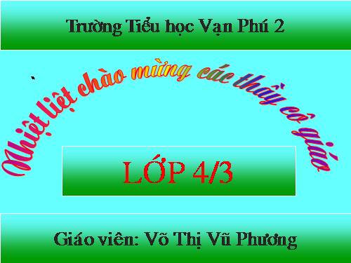 Phép trừ phân số