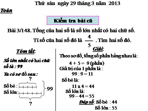 Các Bài giảng khác thuộc Chương trình Toán 4