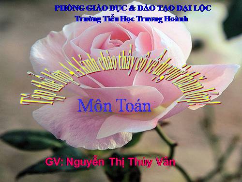 Phân số và phép chia số tự nhiên (tiếp theo)