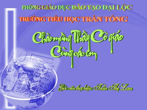 Các Bài giảng khác thuộc Chương trình Toán 4