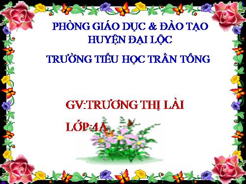 Phép chia phân số