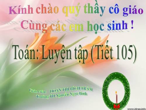 Các Bài giảng khác thuộc Chương trình Toán 4