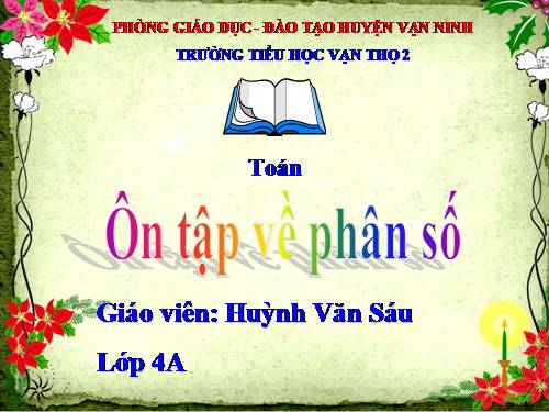 Ôn tập về phân số