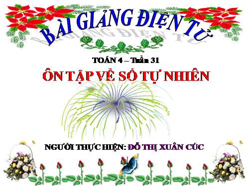 Ôn tập về số tự nhiên