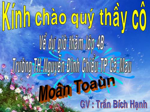 Ôn tập về các phép tính với số tự nhiên