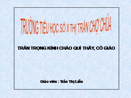 Các Bài giảng khác thuộc Chương trình Toán 4