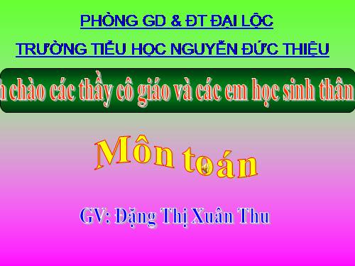 Phép trừ phân số (tiếp theo)