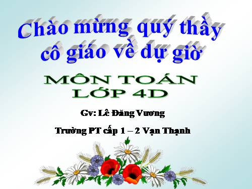 Nhân một số với một tổng