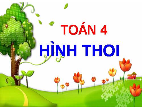 Hình thoi